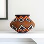 Decorative objects - Diamonds on Brown Wounaan Basket - RAINFOREST BASKETS