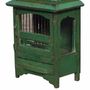 Shelves - Small Indian furniture in green patina teak - LES TAMBOURS DE BRONZE