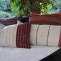 Comforters and pillows - Pillow: Handwoven antique Hungarian hemp - LINEAGE BOTANICA - THE ART OF WELLBEING