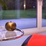 Ceramic - brilliant glazed ceramic apples sculpture - BULL & STEIN