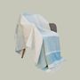 Throw blankets - Kira linen and cotton throw - SADHU HANDMADE NATURALS