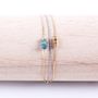 Jewelry - Tourmaline Triple Bracelet - LITCHI