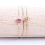 Jewelry - Tourmaline Triple Bracelet - LITCHI