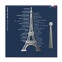 Stationery - Magnetic stainless steel photo stand - Eiffel Tower - TOUT SIMPLEMENT,