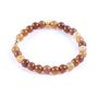 Jewelry - Bracelet 4 beads Stone and Gold  - LITCHI