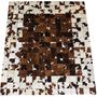 Tapis contemporains - Tapis naturel en peau de vache patchwork  - MAISON TERGUS