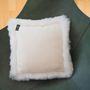 Comforters and pillows - Icelandic sheepskin cushion - CUERO