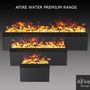 Design objects - 100 cm Water Vapor Fireplace - AFIRE 3D Electric Insert PREMIUM Design Decoration - AFIRE