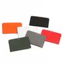 Pochettes - Travel Black - Porte-cartes fin en cuir avec protection RFID. - MLS-MARIELAURENCESTEVIGNY