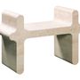 Design objects - OSSICLE TRAVERTINE STOOLS & SETTEES - GIOBAGNARA