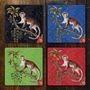 Table mat - Monkey Eucalyptus Table Mats and Coasters - ZOOH