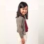 Children's fashion - ELIN. 100% linen collection. Knitwear - SOL DE MAYO