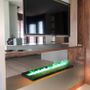 Design objects - 100 cm Water Vapor Fireplace - AFIRE 3D Electric Insert PREMIUM Design Decoration - AFIRE