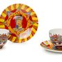 Mugs - Mediterraneo Tea Cups and Saucers Set of Two - LAMART