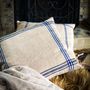 Comforters and pillows - Pillow: Handwoven antique Hungarian hemp - LINEAGE BOTANICA - THE ART OF WELLBEING