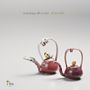 Decorative objects - DAOR - Red Gold Teapot - DOJA IHN