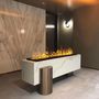 Decorative objects - 150 cm Water Vapor Fireplace - AFIRE 3D Electric Insert PREMIUM Design Decoration - AFIRE