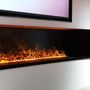 Decorative objects - 150 cm Water Vapor Fireplace - AFIRE 3D Electric Insert PREMIUM Design Decoration - AFIRE
