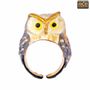 Jewelry - Snow Queen Owl Ring - MONVATOO LONDON
