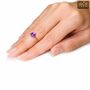 Jewelry - Rosy Amethyst Knuckle Ring - MONVATOO LONDON