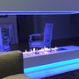 Kitchens furniture - BX 120-180 cm Ethanol Burners & Fireplaces - Smart Remote Controlled Inserts AFIRE Decoration Design - AFIRE