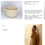 Ceramic - Melon Bowl - YUKIKO KITAHARA