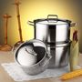 Stew pots - Stainless Steel - ENAMELWARE BEMUS STAHLWAREN