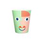 Kids accessories - Plates and cups with face - GLOBAL AFFAIRS