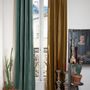 Curtains and window coverings - LYRIC Cotton Velvet Curtains - EN FIL D'INDIENNE...