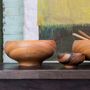 Bowls - Acacia bowls footed - KINTA