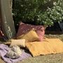 Throw blankets - ETAMINE washed linen bedside table 90x200 cm - EN FIL D'INDIENNE...