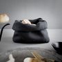 Design objects - Deneb - Black bread basket - MOLFO