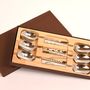 Flatware - SET OF 6 KNIVES TABLE LE THIERS ALL STAINLESS STEEL HOME DECOR - ROGER ORFÈVRE