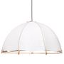 Design objects - Half balloon bamboo hanging light - TRACES OF ME