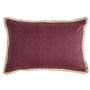 Cushions - Bee Rio Red rectangular cushion cover - TRACES OF ME