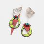 Jewelry - Green articulated earrings - ELZA PEREIRA