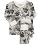 Children's fashion - Pyjamas - Tropical Black & White - CHANGE MA COUCHE