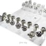 Decorative objects - Knight shot glass, chess collection - 5IVE SIS