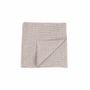 Table linen - Set of 4 hand printed linen napkins - CONSTELLE HOME