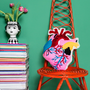 Decorative objects - Cushion Corazón Embroidered - KITSCH KITCHEN