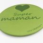 Papeterie - Magnet "Super maman" made in France - LULU CREATION®