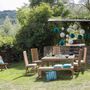 Lawn chairs - RATIO - Dining chair high back - IL GIARDINO DI LEGNO