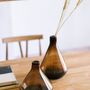 Vases - Tajine brown glass vase CR70143 - ANDREA HOUSE