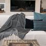 Homewear - Oslo Jacquard XXL Throw   - FEBRONIE