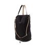 Bags and totes - Pocket Tote Black - Shoulder or arm folding tote bag - MLS-MARIELAURENCESTEVIGNY
