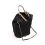 Bags and totes - Pocket Tote Black - Shoulder or arm folding tote bag - MLS-MARIELAURENCESTEVIGNY