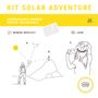 Accessoires de déco extérieure - ADVENTURE KIT : Kit solaire d’aventure - SOLAR BROTHER