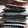 Fabric cushions - Des coussins assortis aux sapins de noël  - ROSE VELOURS