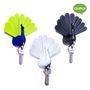 Decorative objects -  Peacock Key Holder : Key Ring Collection Organizer DecorationHome - QUALY DESIGN OFFICIAL