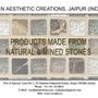 Chambres d'hôtels - Natural Green Stone & Black Granite Sinks  - VEN AESTHETIC CREATIONS